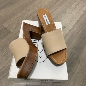 Steve Madden Fran Platform Slide Sandal
